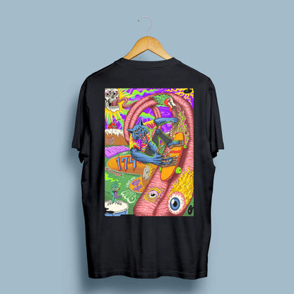 T-Shirt Skate Wolf
