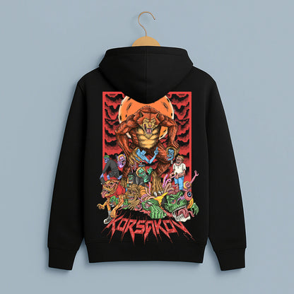 Hoodie Red Clouds